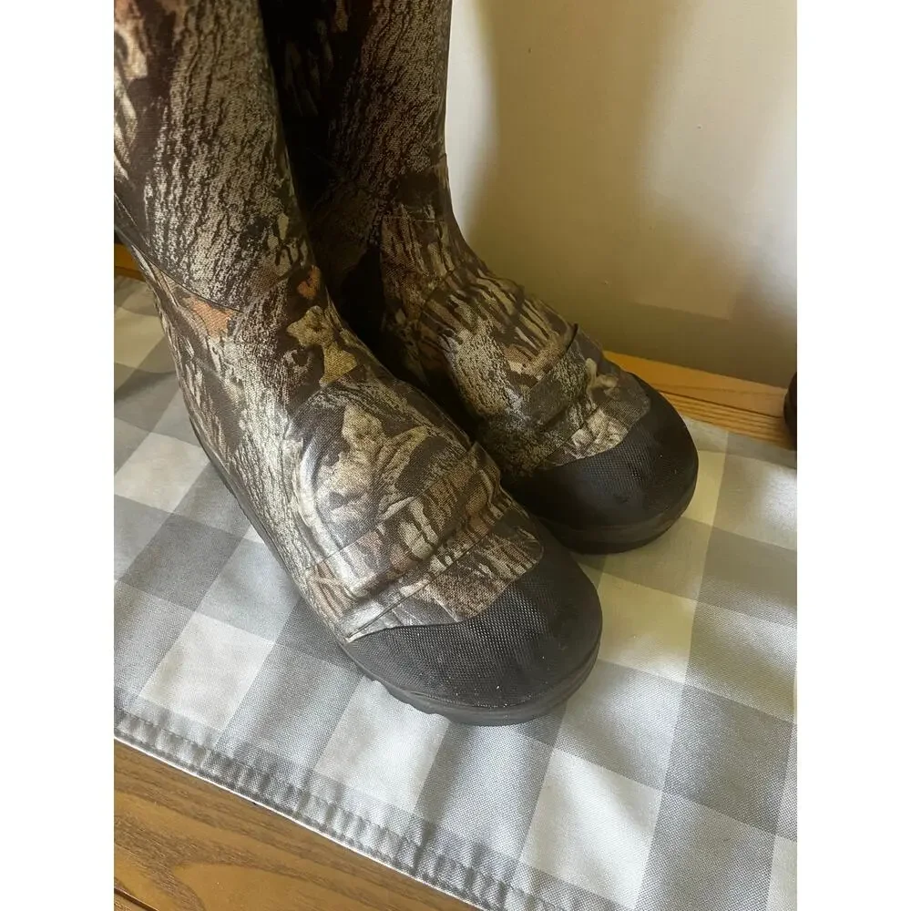 Lacrosse Camo Burly Scent Free 600mg Thinsulate Huntibg Waterproof Boots Men 10